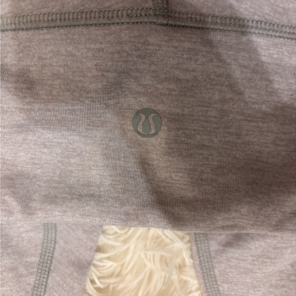 lululemon athletica Heathered Mauve Leggings - Light Pink / Gray